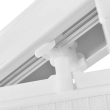 Load image into Gallery viewer, vidaXL Pystykaihtimet Valkoinen Kangas 150x250 cm