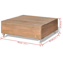 Load image into Gallery viewer, vidaXL Coffee Table Brown Solid Wood