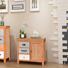 Load image into Gallery viewer, vidaXL Sideboard 25.6"x13.8"x23.6" Solid Wood Eucalyptus