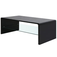 Load image into Gallery viewer, vidaXL High Gloss Coffee Table Black