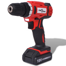Load image into Gallery viewer, vidaXL Akkuporakonesarja 18 V Li-ion Akuilla