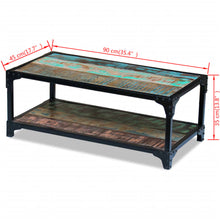 Load image into Gallery viewer, vidaXL Coffee Table Solid Reclaimed Wood
