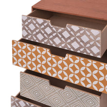 Load image into Gallery viewer, vidaXL Side Cabinet 6 Drawers Brown