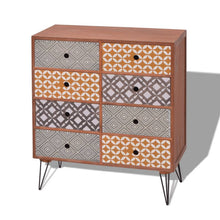 Load image into Gallery viewer, vidaXL Sideboard 8 Drawers Brown