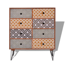 Load image into Gallery viewer, vidaXL Sideboard 8 Drawers Brown