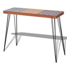 Load image into Gallery viewer, vidaXL Console Table 35.4"x11.8"x28" Brown