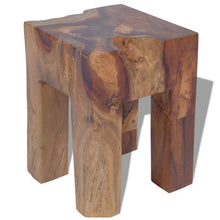 Load image into Gallery viewer, vidaXL Stool Solid Teak Wood