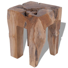 Load image into Gallery viewer, vidaXL Stool Solid Teak Wood