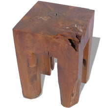 Load image into Gallery viewer, vidaXL Stool Solid Teak Wood