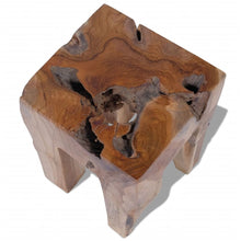 Load image into Gallery viewer, vidaXL Stool Solid Teak Wood