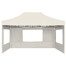 Load image into Gallery viewer, vidaXL Professional Folding Party Tent with Walls Aluminium 177.2"x118.1" Cream