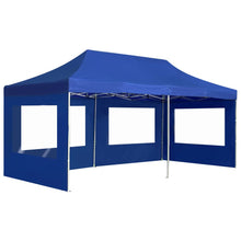 Load image into Gallery viewer, vidaXL Professional Folding Party Tent with Walls Aluminium 236.2"x118.1" Blue
