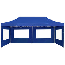 Load image into Gallery viewer, vidaXL Professional Folding Party Tent with Walls Aluminium 236.2"x118.1" Blue