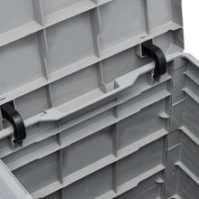 Load image into Gallery viewer, vidaXL Garden Storage Box 23.8 gal Light Gray