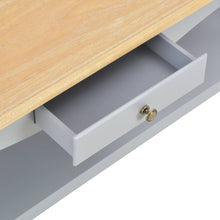 Load image into Gallery viewer, vidaXL Sohvapöytä harmaa 110x60x40 cm MDF