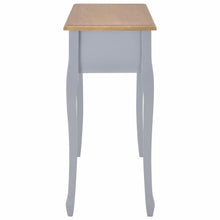 Load image into Gallery viewer, vidaXL Dressing Console Table with 3 Drawers Gray