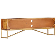 Load image into Gallery viewer, vidaXL TV Cabinet 55.1"x11.8"x17.7" Solid Sheesham Wood