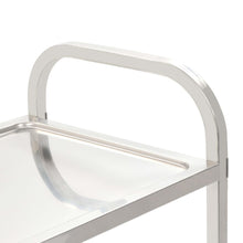 Load image into Gallery viewer, vidaXL 3-Tier Kitchen Trolley 42.1"x21.7"x35.4" Stainless Steel