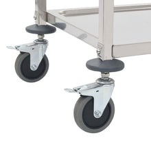 Load image into Gallery viewer, vidaXL 3-Tier Kitchen Trolley 42.1"x21.7"x35.4" Stainless Steel