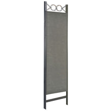 Load image into Gallery viewer, vidaXL 4-Paneelinen tilanjakaja 160x180 cm antrasiitti