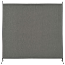 Load image into Gallery viewer, vidaXL 1-paneelinen tilanjakaja 175x180 cm antrasiitti