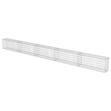 Load image into Gallery viewer, vidaXL Gabion Wall with Covers Galvanized Steel 236"x11.8"x19.7"