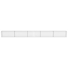 Load image into Gallery viewer, vidaXL Gabion Wall with Covers Galvanized Steel 236"x11.8"x19.7"