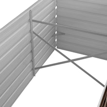 Load image into Gallery viewer, vidaXL Korotettu kukkalaatikko ruskea 240x80x77 cm galvanoitu teräs