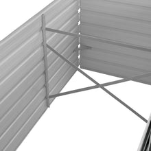 Load image into Gallery viewer, vidaXL Garden Raised Bed Anthracite 126"x31.5"x30.3" Galvanized Steel