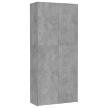 Load image into Gallery viewer, vidaXL Storage Cabinet Concrete Gray 31.5"x14"x70.9" Chipboard