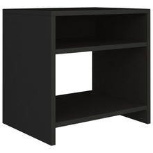 Load image into Gallery viewer, vidaXL Side Cabinets 2 pcs Black 15.7"x11.8"x15.7" Chipboard
