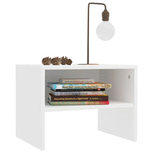 Load image into Gallery viewer, vidaXL Side Cabinet White 15.7"x11.8"x11.8" Chipboard