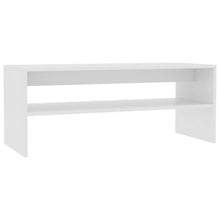 Load image into Gallery viewer, vidaXL Coffee Table White 39.4"x15.7"x15.7" Chipboard