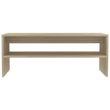 Load image into Gallery viewer, vidaXL Coffee Table Sonoma Oak 39.4"x15.7"x15.7" Chipboard