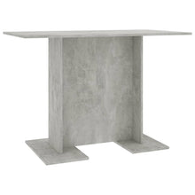 Load image into Gallery viewer, vidaXL Dining Table Concrete Grey 43.3"x23.6"x29.5" Chipboard