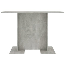 Load image into Gallery viewer, vidaXL Dining Table Concrete Grey 43.3"x23.6"x29.5" Chipboard