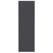 Load image into Gallery viewer, vidaXL Office Cabinet Gray 23.6"x12.6"x74.8" Chipboard