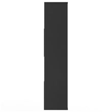 Load image into Gallery viewer, vidaXL Room Divider/Book Cabinet Black 43.3"x9.4"x43.3" Chipboard