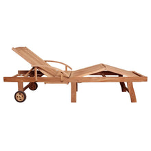 Load image into Gallery viewer, vidaXL Sun Loungers 2 pcs Solid Teak Wood