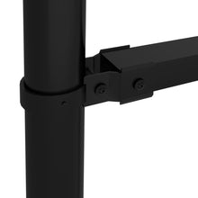 Load image into Gallery viewer, vidaXL Garden Fence with Spear Top Steel 33.5' Black