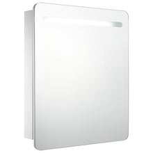 Load image into Gallery viewer, vidaXL LED kylpyhuoneen peilikaappi 68x9x80 cm