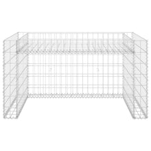 Load image into Gallery viewer, vidaXL Lawn Mower Garage with Raised Bed 43.3"x31.5"x23.6" Steel Wire
