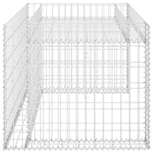 Load image into Gallery viewer, vidaXL Lawn Mower Garage with Raised Bed 43.3"x31.5"x23.6" Steel Wire