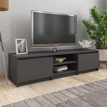 Load image into Gallery viewer, vidaXL TV Cabinet Gray 55.1"x15.7"x14" Chipboard