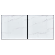 Load image into Gallery viewer, vidaXL Dining Table White 63"x31.5"x29.5" Tempered Glass