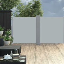 Load image into Gallery viewer, vidaXL Retractable Side Awning Anthracite 47.2"x236.2"