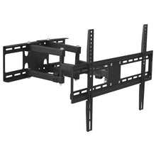 Load image into Gallery viewer, vidaXL Täyden liikkeen TV-seinäkiinnike kulmaan 23"-65"