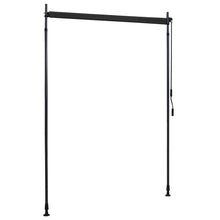Load image into Gallery viewer, vidaXL Outdoor Roller Blind 59.1"x106.3" Anthracite