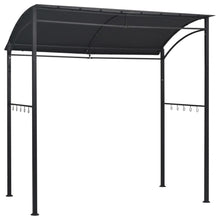 Load image into Gallery viewer, vidaXL BBQ-huvimaja 215x150x220 cm antrasiitti teräs