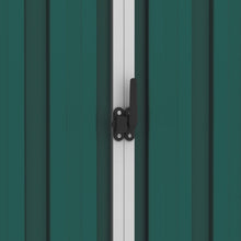 Load image into Gallery viewer, vidaXL Puutarhavaja vihreä 205x129x183 cm galvanoitu teräs